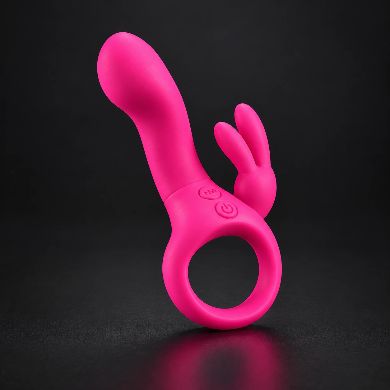 Estimulador rosa con succión